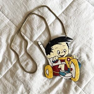 Bobby’s World Necklace Handmade 90s Streetwear